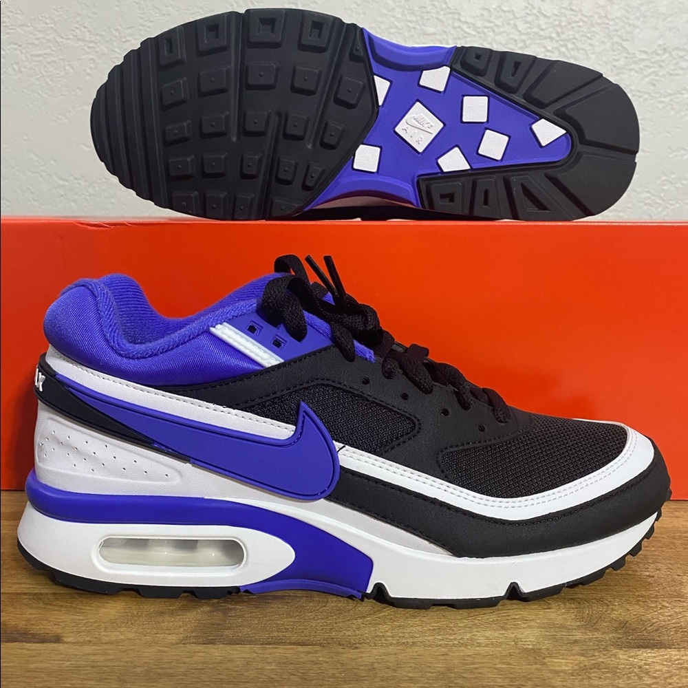 Nike Air Max BW OG Persian Violet White 2021 DJ6124-001 Men's Size 8